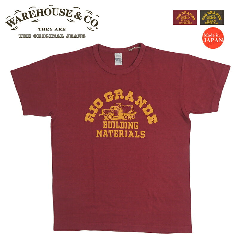 ウェアハウス WAREHOUSE 半袖 プリントTシャツ