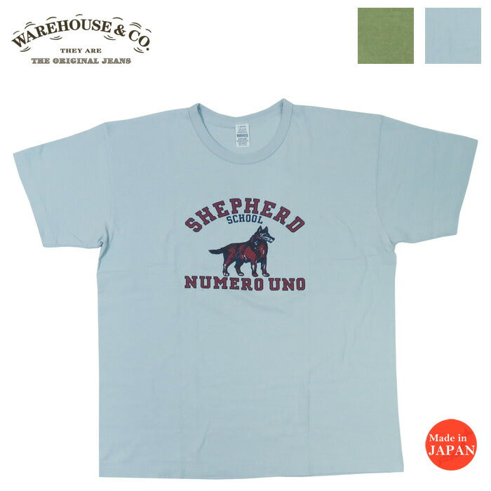 ウェアハウス WAREHOUSE 半袖 プリントTシャツ SHEPHERD 2nd hand セカンドハンド セコハン 4064