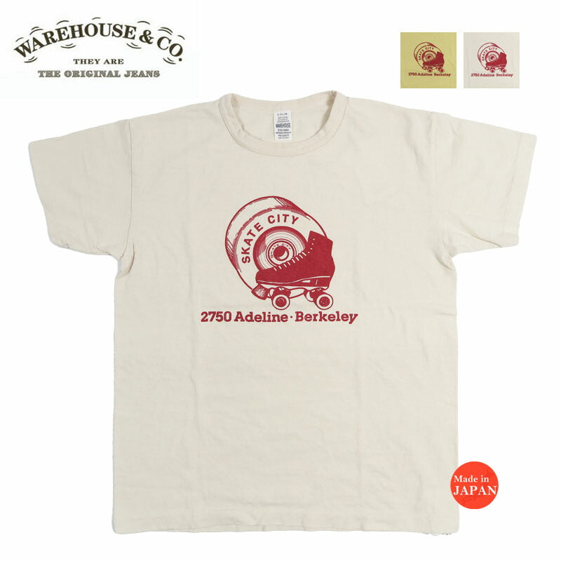 ウェアハウス WAREHOUSE 半袖 プリントTシャツ