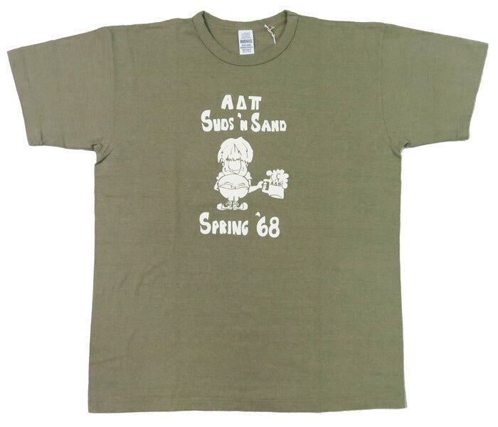 ウェアハウス WAREHOUSE 半袖 プリントTシャツ SPRING '68 2nd hand セカンドハンド セコハン 4064
