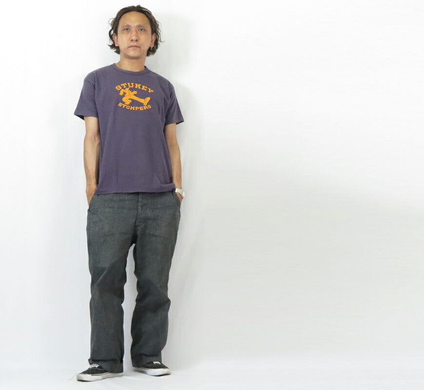 ウェアハウス WAREHOUSE 半袖 プリントTシャツ STOMPERS 2nd hand セカンドハンド セコハン 4064