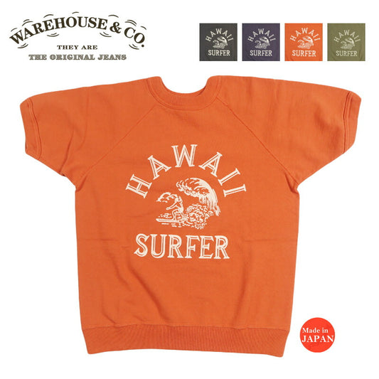 ウェアハウス WAREHOUSE 半袖 スウェット Tシャツ
