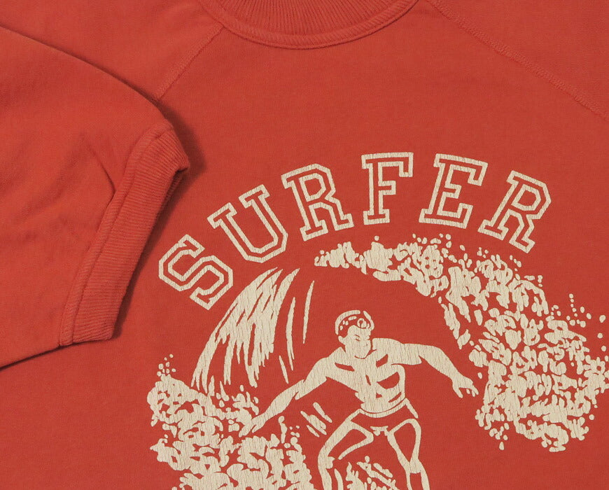 ウェアハウス WAREHOUSE Kurzarm Sweatshirt T-Shirt SURFER 2ND-HAND Secondhand Sekohan 4104