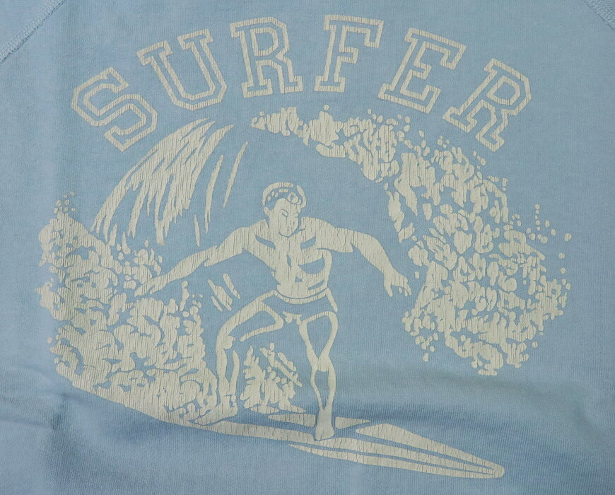 ウェアハウス WAREHOUSE Kurzarm Sweatshirt T-Shirt SURFER 2ND-HAND Secondhand Sekohan 4104