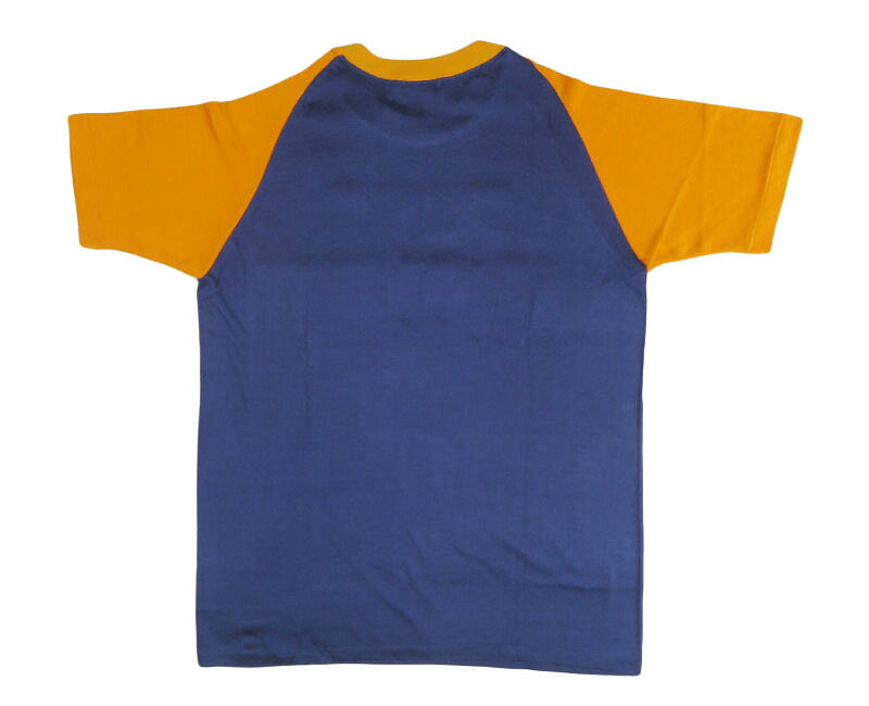 ウェアハウス WAREHOUSE 半袖 コットン/レーヨン コンビ ラグランスリーブ Tシャツ