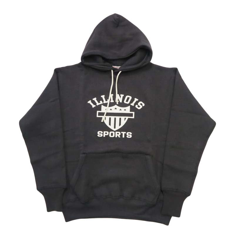 แวร์เฮาส์ WAREHOUSE เสื้อฮู้ดดี้สเวตเตอร์แบบสวม Lot 450 เย็บสองเข็ม "ILLINOIS"