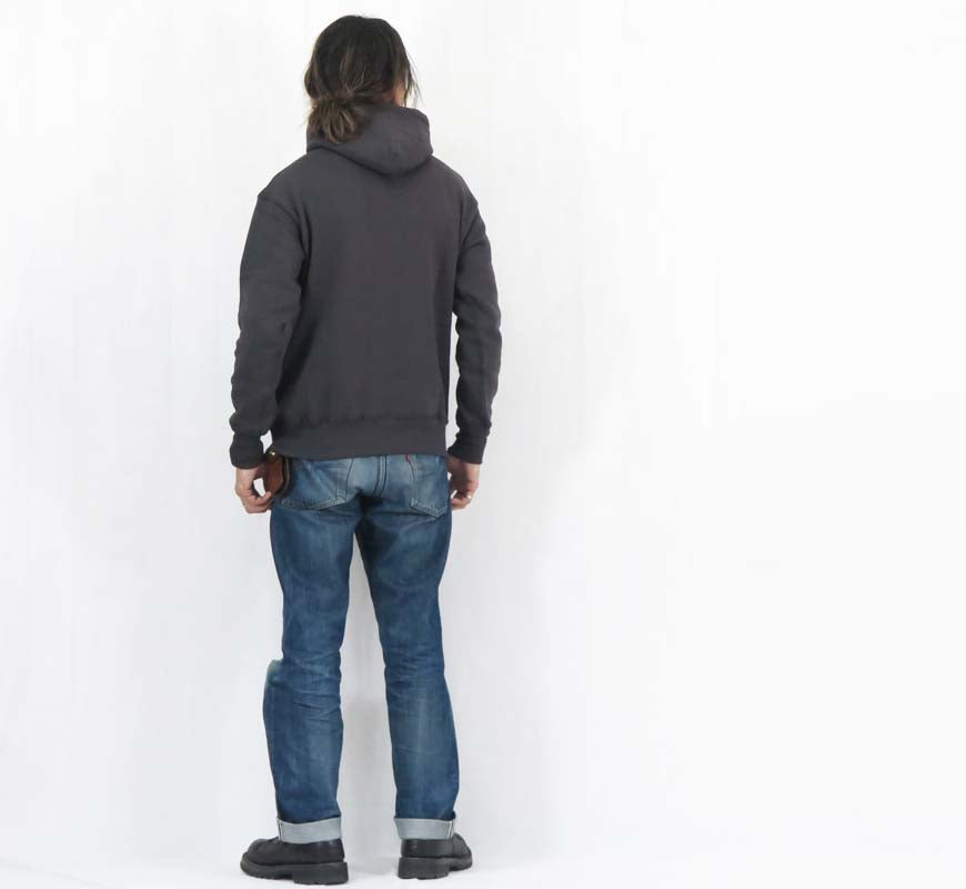แวร์เฮาส์ WAREHOUSE เสื้อฮู้ดดี้สเวตเตอร์แบบสวม Lot 450 เย็บสองเข็ม "ILLINOIS"