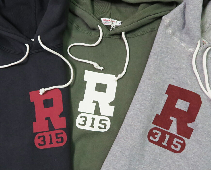 Warehouse WAREHOUSE Pullover Sweatshirt Hoodie Lot 450 Doppelnaht Kapuze R-315