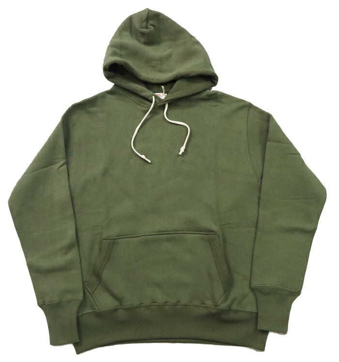 WAREHOUSE Pullover Sweatshirt Kapuzenpullover Lot 450 Zweifachnähte Kapuze Uni Plain