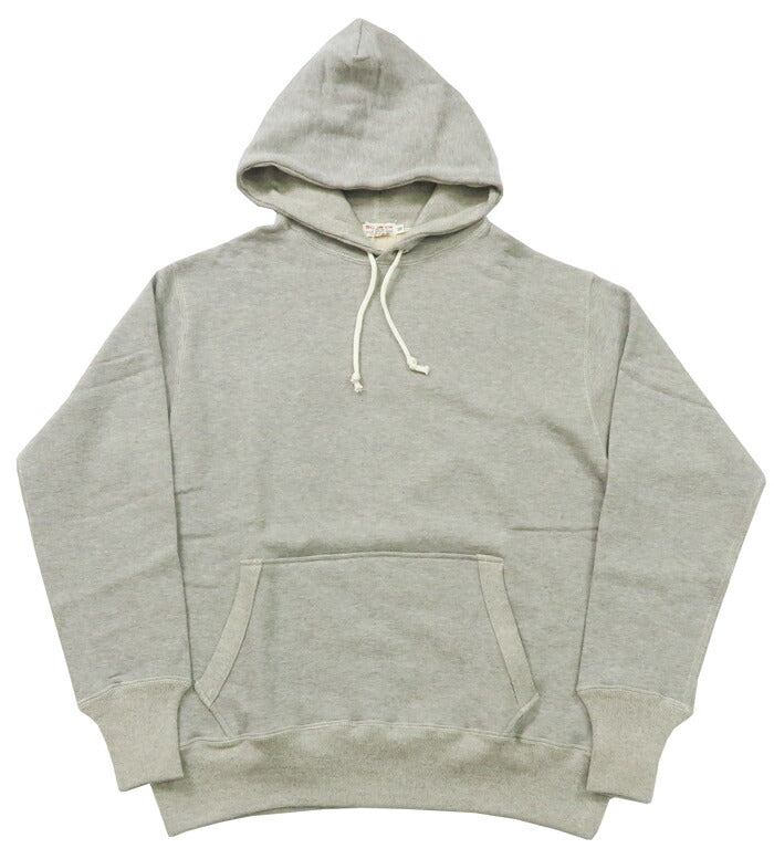 WAREHOUSE Pullover Sweatshirt Kapuzenpullover Lot 450 Zweifachnähte Kapuze Uni Plain