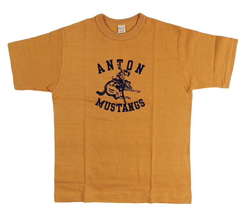 ウェアハウス WAREHOUSE 半袖 Tシャツ Lot 4601 ANTON フロッキープリント wh4601-anton【2026年秋冬新作】
