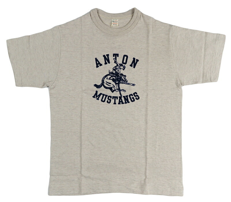 ウェアハウス WAREHOUSE 半袖 Tシャツ Lot 4601 ANTON フロッキープリント wh4601-anton【2026年秋冬新作】