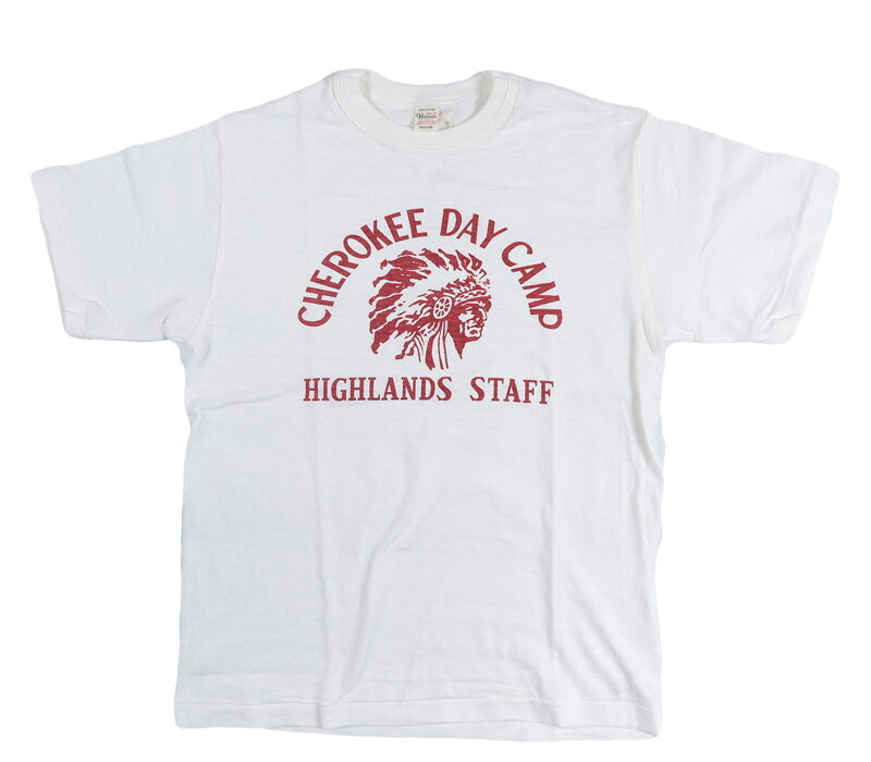 ウェアハウス WAREHOUSE 半袖 Tシャツ Lot 4601 CHEROKEE DAY CAMP wh4601-cherokee【2026年秋冬新作】