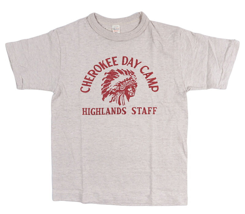 ウェアハウス WAREHOUSE 半袖 Tシャツ Lot 4601 CHEROKEE DAY CAMP wh4601-cherokee【2026年秋冬新作】