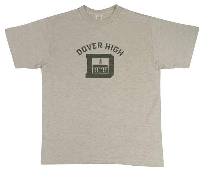 ウェアハウス WAREHOUSE Print Kurzarm-T-Shirt DOVER HIGH Schattenstreifen Grobstrick WH4601