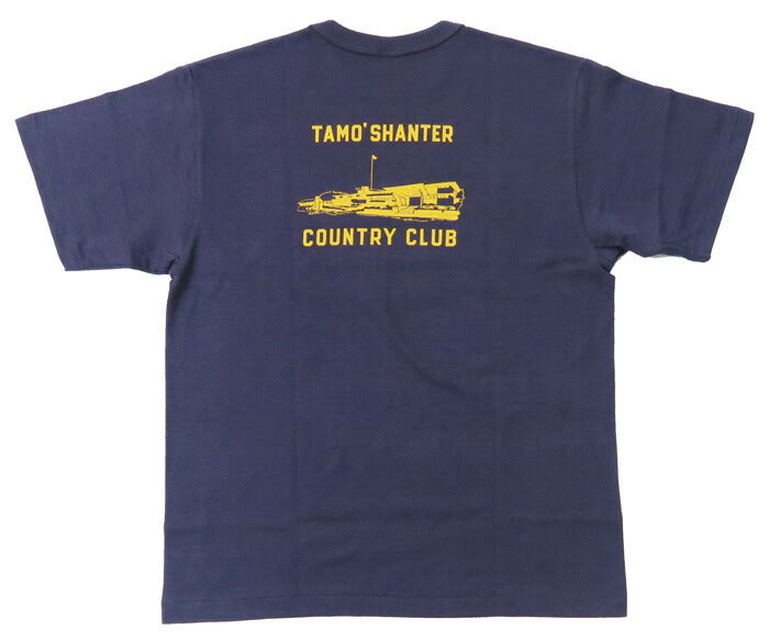 ウェアハウス WAREHOUSE プリント 半袖 Tシャツ GOLF TOURNAMENTS シャドーボーダー ローゲージ編み WH4601