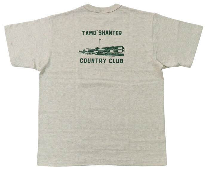 ウェアハウス WAREHOUSE プリント 半袖 Tシャツ GOLF TOURNAMENTS シャドーボーダー ローゲージ編み WH4601