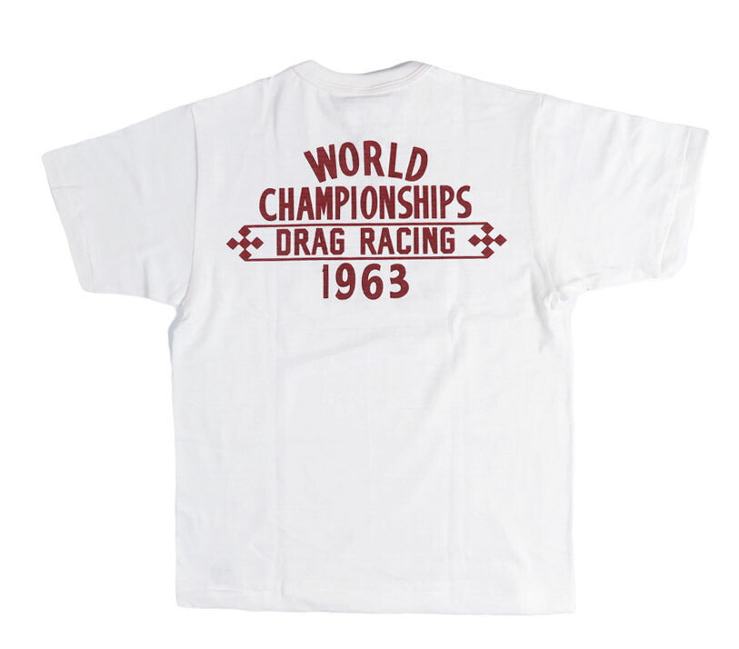ウェアハウス WAREHOUSE ひび割れプリント 半袖 Tシャツ ”GREEN VALLEY” シャドーボーダー ローゲージ編み WH4601【2026年春夏新作】