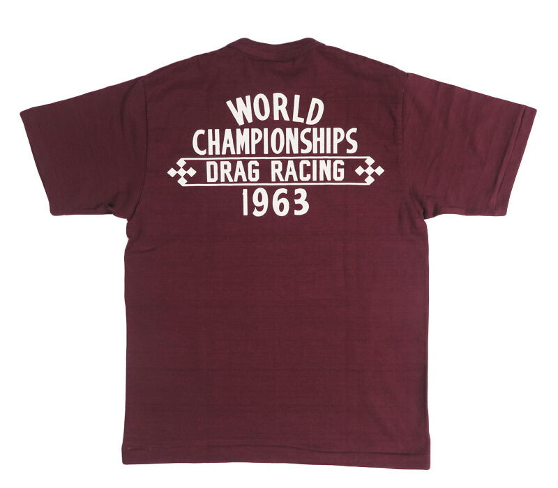 ウェアハウス WAREHOUSE ひび割れプリント 半袖 Tシャツ ”GREEN VALLEY” シャドーボーダー ローゲージ編み WH4601【2026年春夏新作】