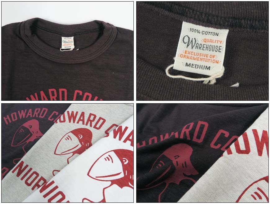 ウェアハウス WAREHOUSE  半袖 Tシャツ ”HOWARD COUNTY”  wh4601-howard【2026年春夏新作】