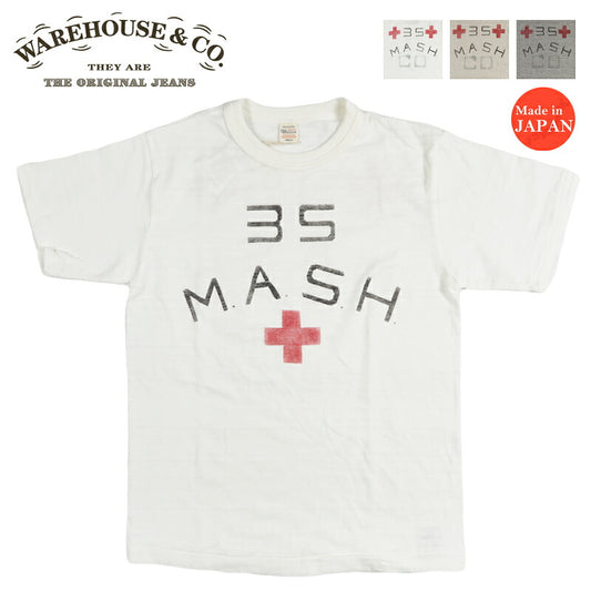 ウェアハウス WAREHOUSE 半袖 Tシャツ Lot 4601 M.A.S.H. wh4601-mash【2026年秋冬新作】