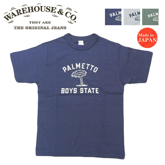 ウェアハウス WAREHOUSE プリント 半袖 Tシャツ