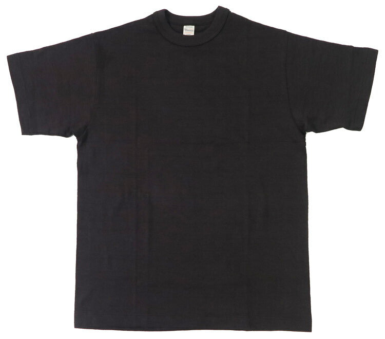 ウェアハウス WAREHOUSE Lot 4601 Unifarbenes Kurzarm T-Shirt Klassischer Schattenstreifen Grobstrick