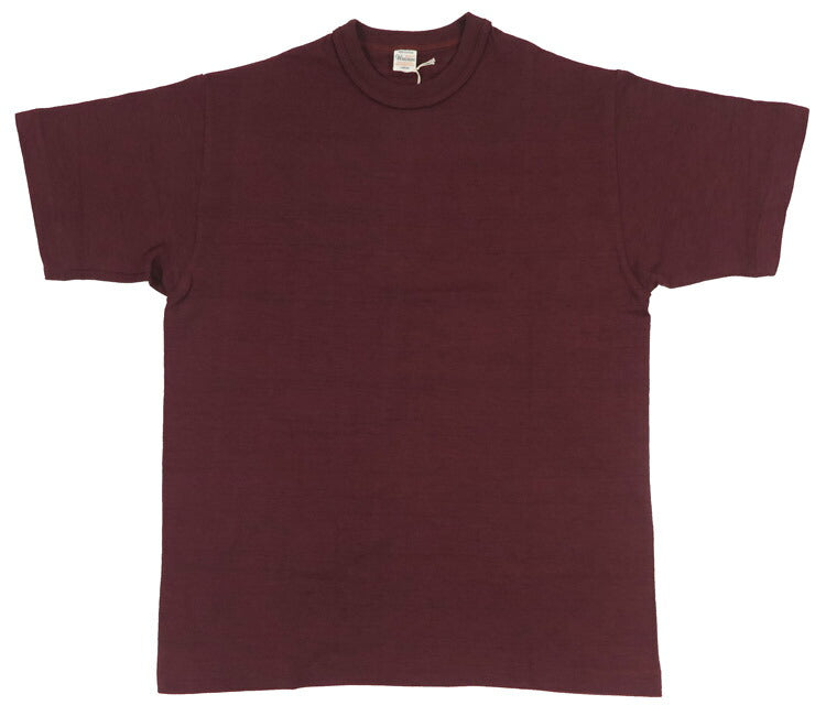ウェアハウス WAREHOUSE Lot 4601 Unifarbenes Kurzarm T-Shirt Klassischer Schattenstreifen Grobstrick