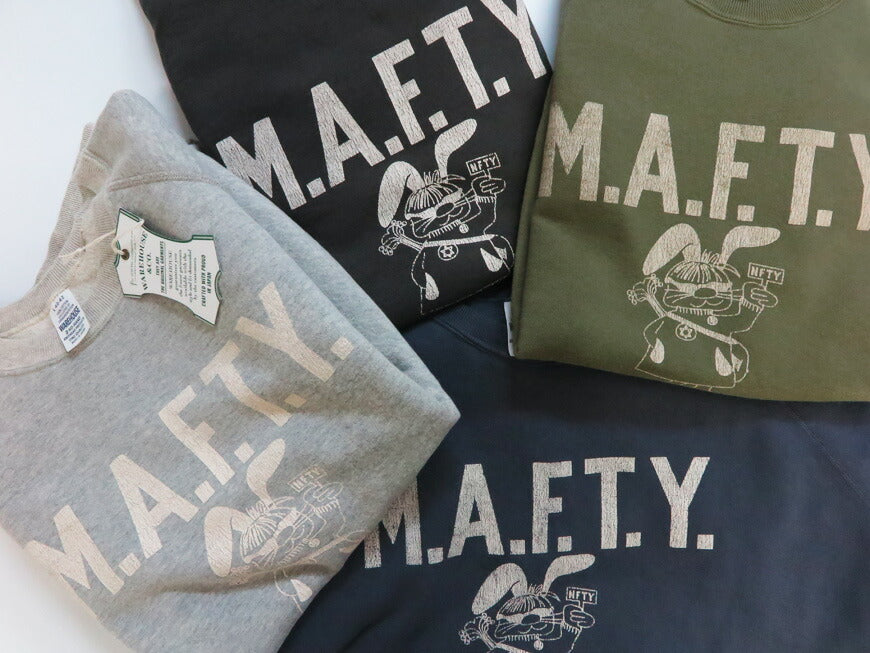 ウェアハウス WAREHOUSE クルーネック スウェット Lot.461 M.A.F.T.Y 2ND-HAND セカンドハンド セコハン