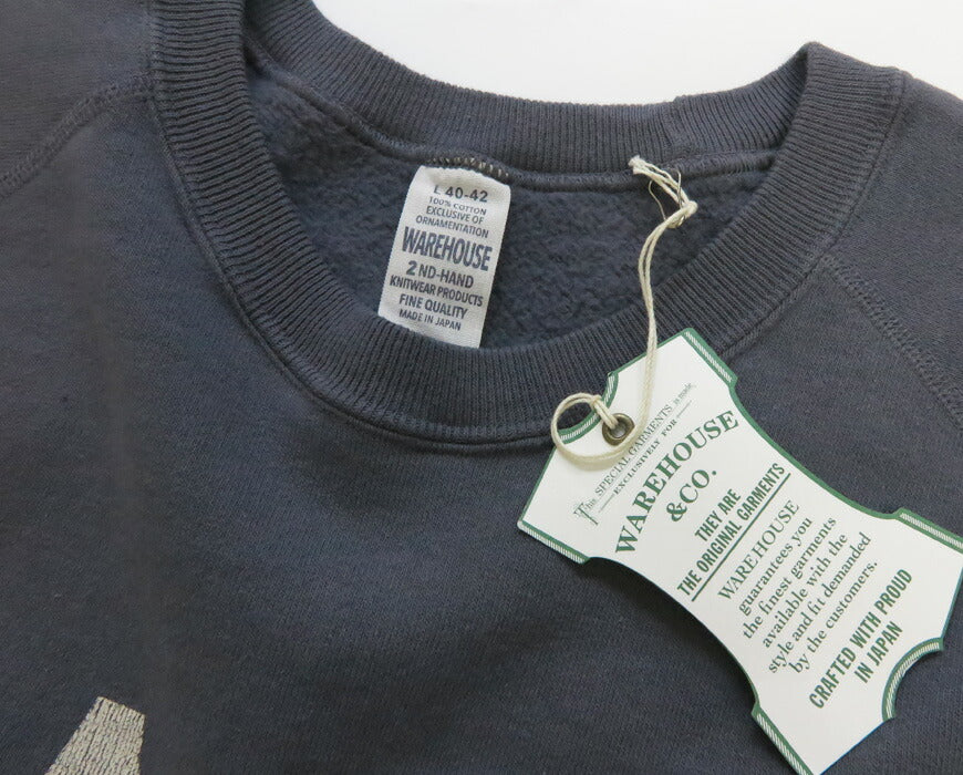 ウェアハウス WAREHOUSE クルーネック スウェット Lot.461 M.A.F.T.Y 2ND-HAND セカンドハンド セコハン