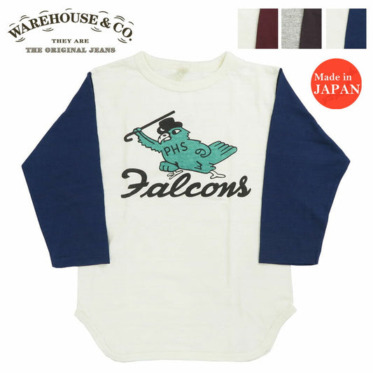 웨어하우스 WAREHOUSE 7부 소매 티셔츠 베이스볼 FALCONS WH4800