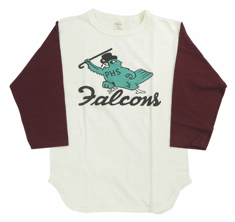 ウェアハウス WAREHOUSE 7分袖 Tシャツ ベースボール FALCONS WH4800