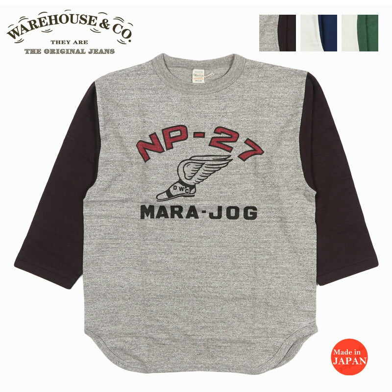 ウェアハウス WAREHOUSE 7分袖 Tシャツ ベースボール