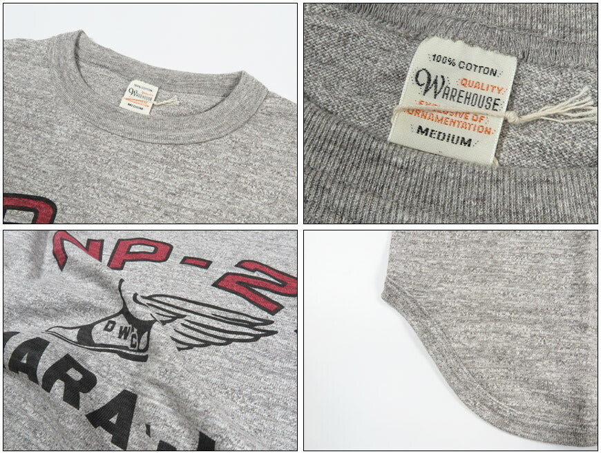 ウェアハウス WAREHOUSE 7分袖 Tシャツ ベースボール