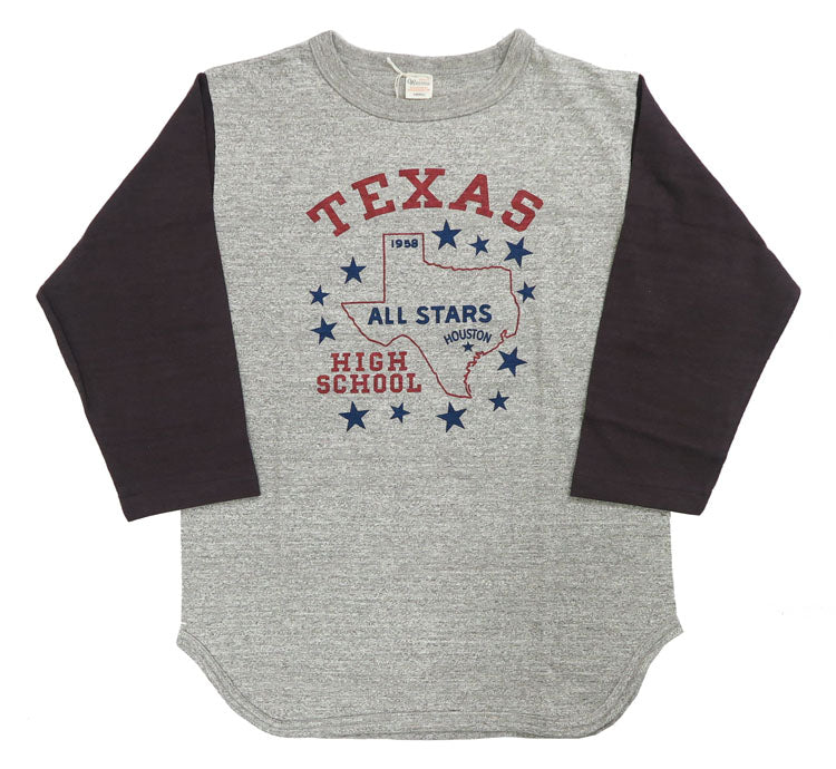 ウェアハウス WAREHOUSE 7分袖 Tシャツ ベースボール TEXAS WH4800