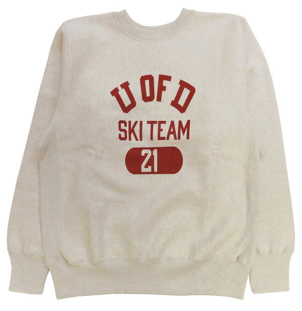 แวร์เฮาส์ WAREHOUSE เสื้อสเวตเตอร์คอกลมสไตล์รีเวิร์ส Lot.483 U of D