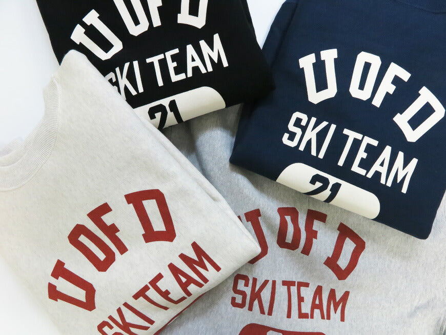 แวร์เฮาส์ WAREHOUSE เสื้อสเวตเตอร์คอกลมสไตล์รีเวิร์ส Lot.483 U of D