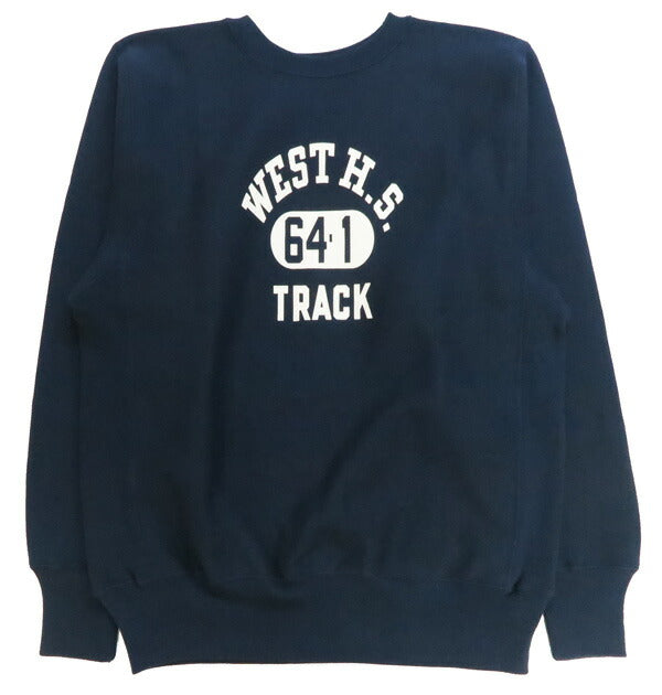 ウェアハウス WAREHOUSE リバーススタイル クルーネック スウェット Lot.483 WEST H.S