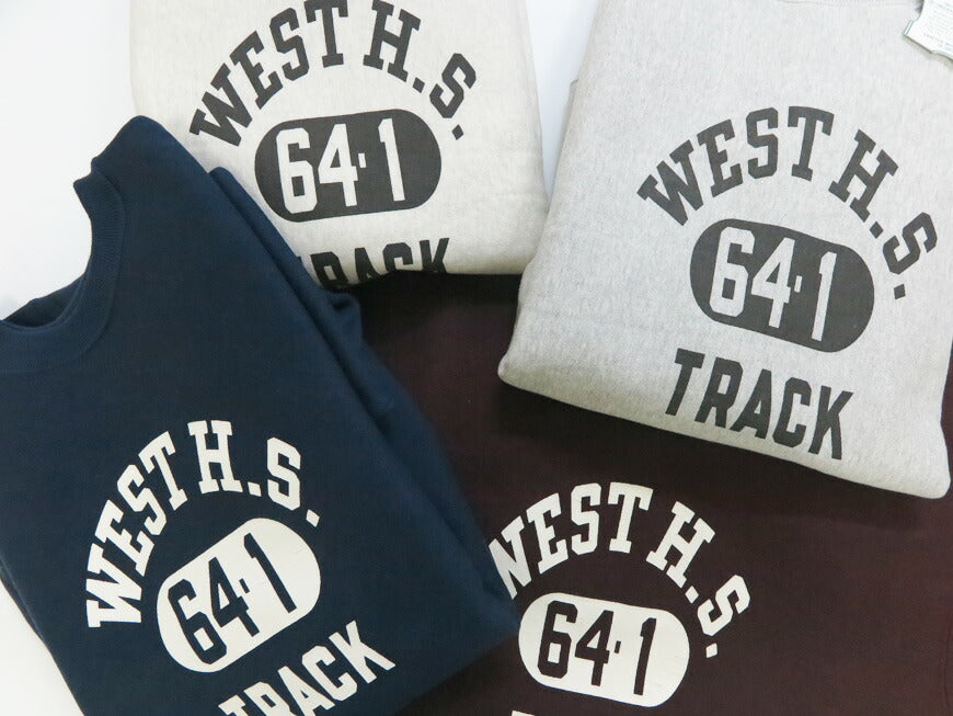 ウェアハウス WAREHOUSE リバーススタイル クルーネック スウェット Lot.483 WEST H.S