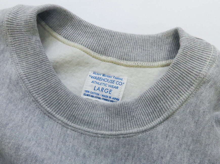 ウェアハウス WAREHOUSE リバーススタイル クルーネック スウェット Lot.483 WEST H.S