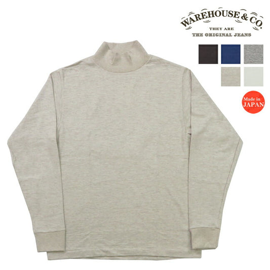 웨어하우스 WAREHOUSE 긴팔 하이넥 티셔츠 무지 Lot.5910