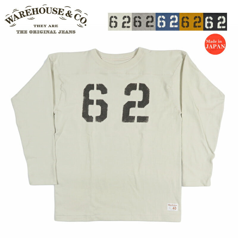 ウェアハウス WAREHOUSE 長袖 Tシャツ フットボールT