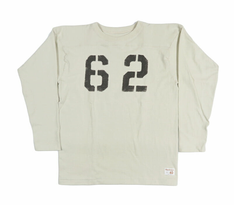 ウェアハウス WAREHOUSE 長袖 Tシャツ フットボールT "NO.62" Lot.5913【2026年春夏新作】