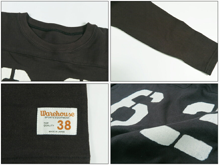 ウェアハウス WAREHOUSE 長袖 Tシャツ フットボールT