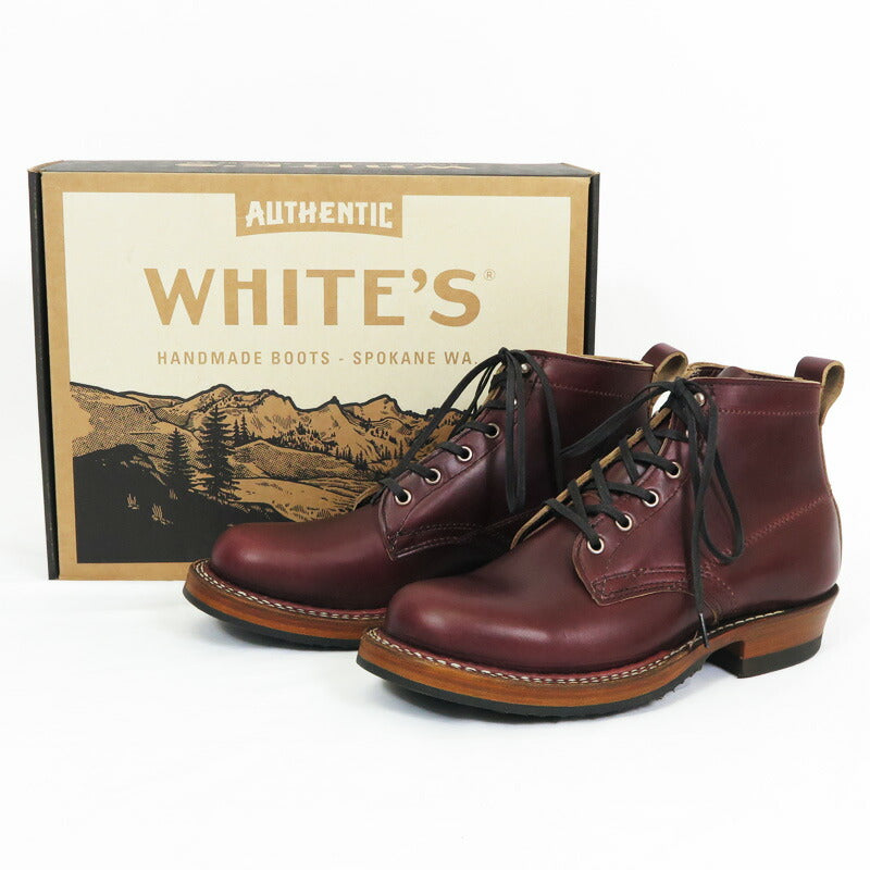 [Sofort verfügbar] WHITE'S BOOTS Semidress Semidress HORWEEN Chromexcel #8 Burgunder