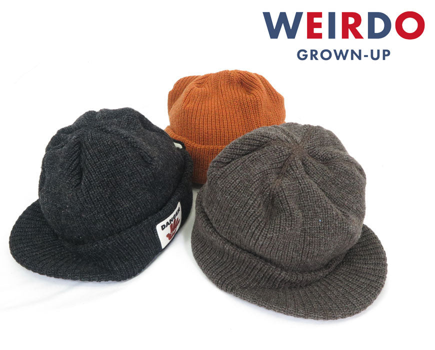 WEIRDO หมวก ถัก จี๊ป แคป GOVERNMENT JEEP CAP GLAD HAND WRD-24-AW-G06
