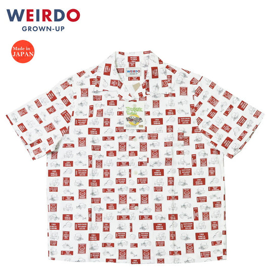 WEIRDO ウィアード 半袖 コットンオックス ワークシャツ Big Daddy GLAD HAND グラッドハンド WRD5104