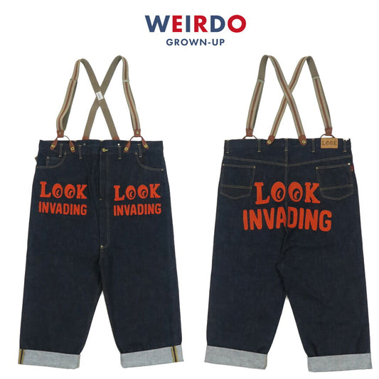 WEIRDO ウィアード スーパービッグサイズ 48インチ デニム ピエロ パンツ LOOK INVADING ジーンズ WRD5306 GLAD HAND グラッドハンド