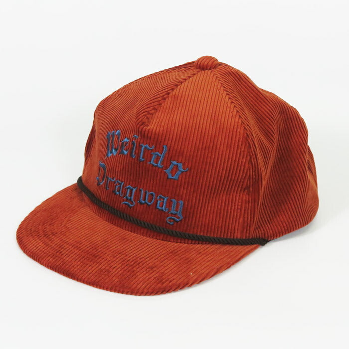 WEIRDO ウィアード Gorra trucker de pana DRAGWAY Gorra GLADHAND WRD53G01