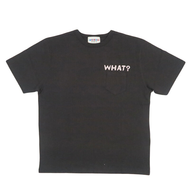 WEIRDO ウィアード เสื้อยืดแขนสั้นพิมพ์ลาย WHAT-ME WEIRDO? GLAD HAND WRD6128【คอลเลกชันฤดูใบไม้ผลิ/ฤดูร้อน 2026】